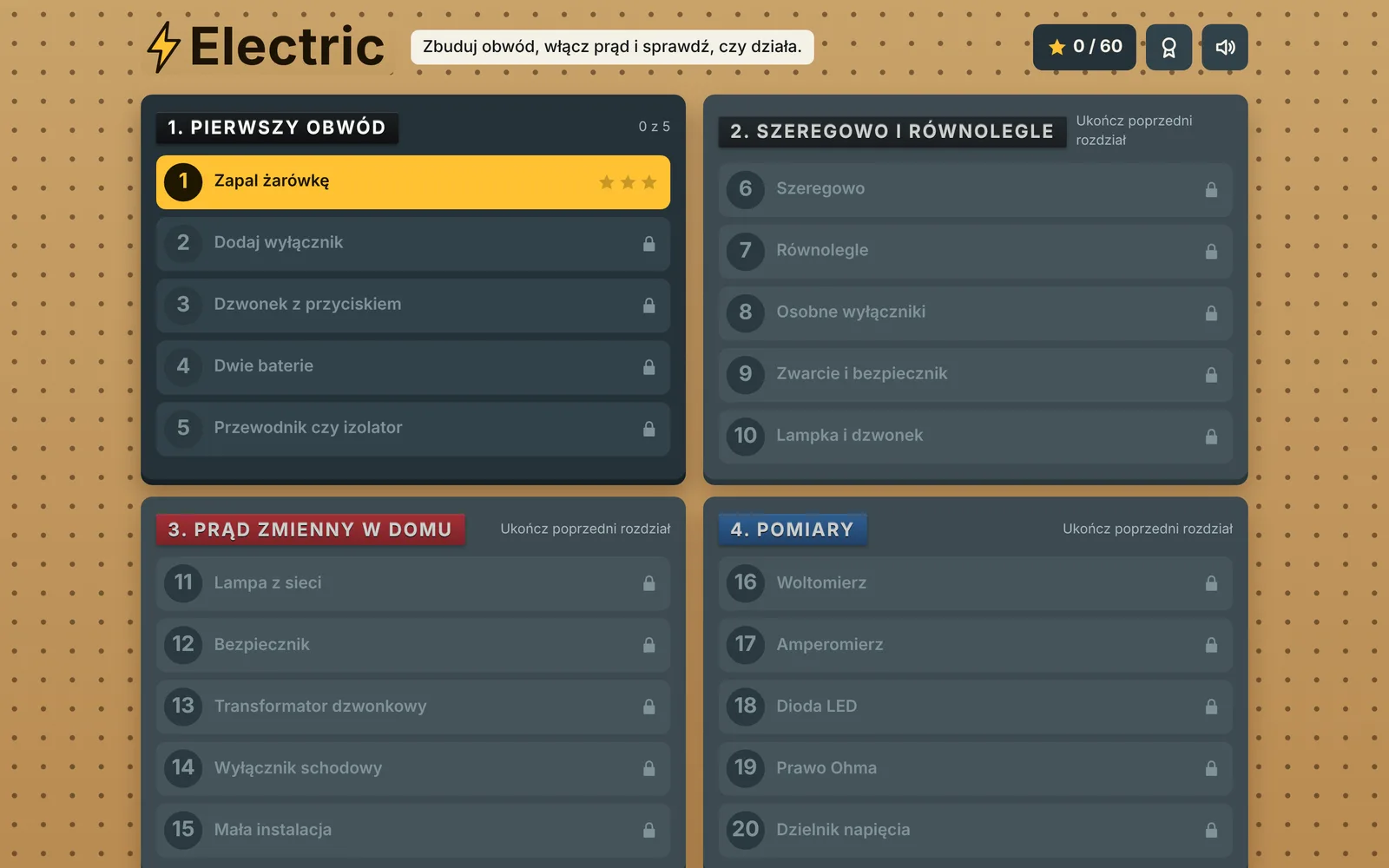 Electric, screen 3