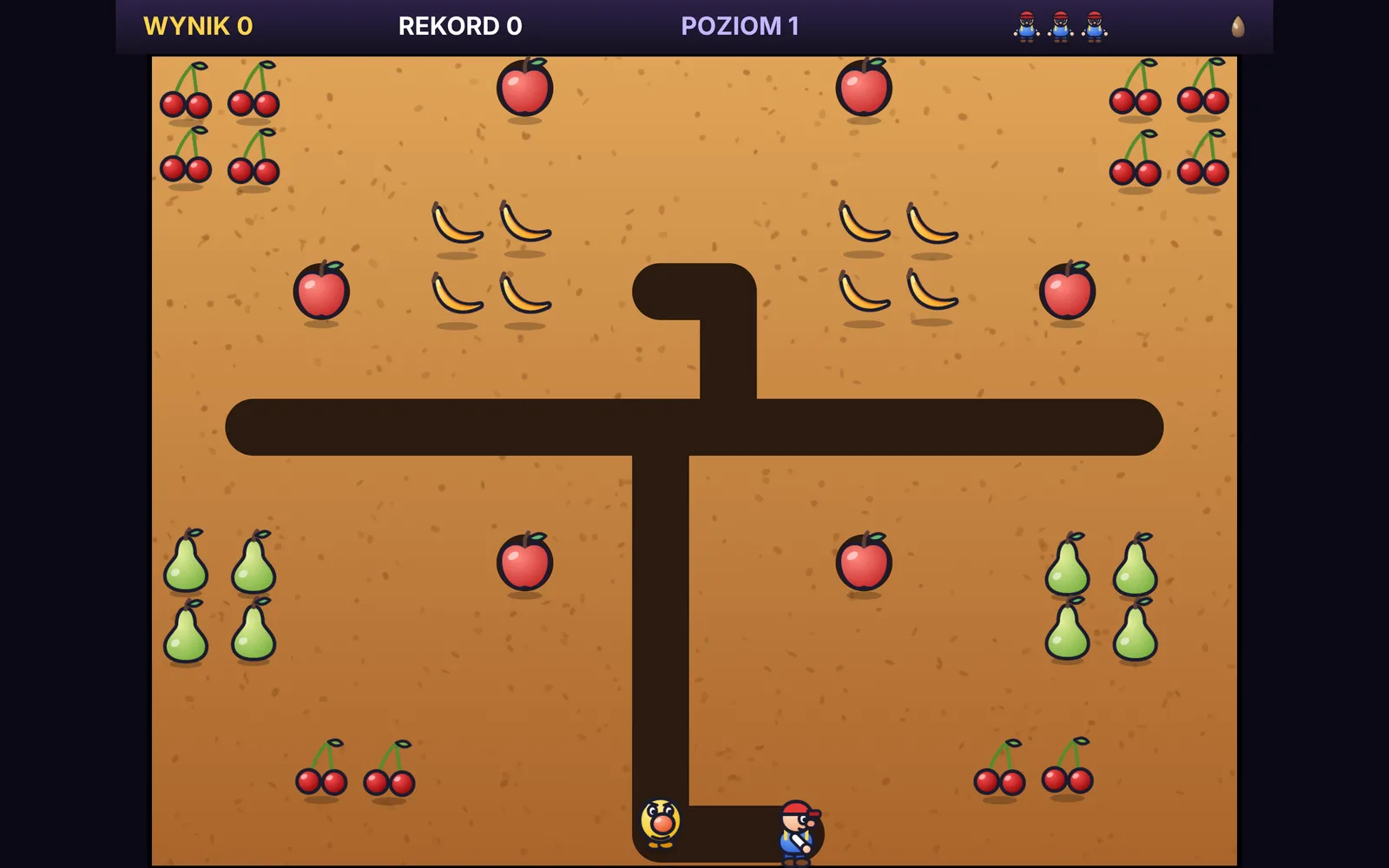 Fruity Frank remake, screen 2