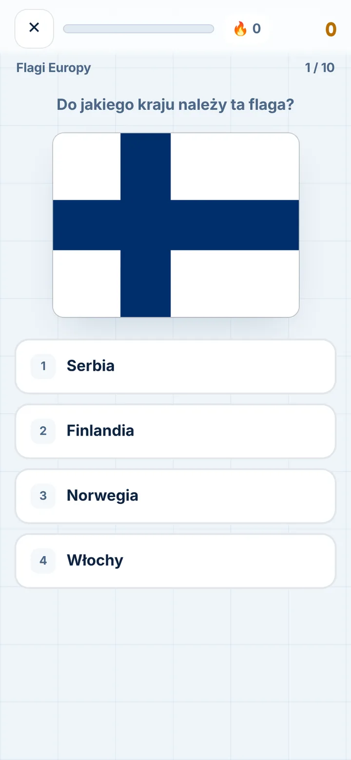Geoquiz, screen 2